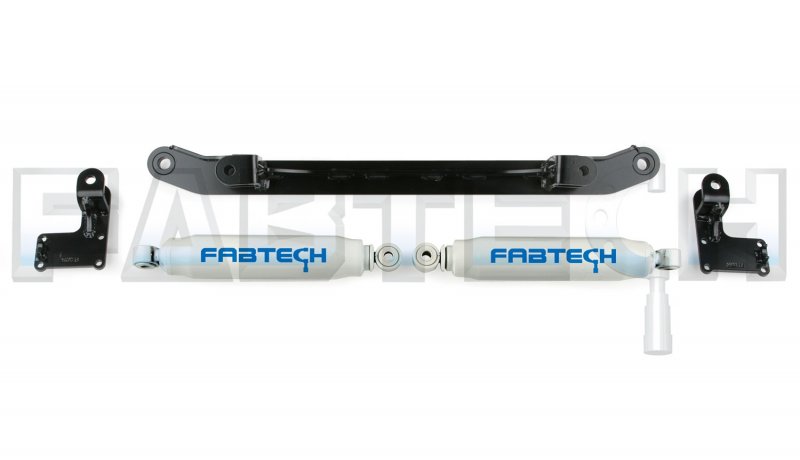 FABTECH ファブテック デュアル パフォーマンス ステアリングスタビライザーキット 99-04 F250/350 4WD/00-05 エクスカージョン 4WD