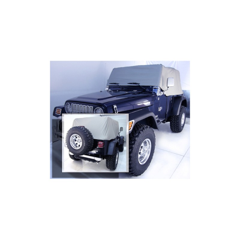 RUGGED RIDGE ラギッドリッジ キャブカバー グレイ 92-95 YJ/96-06 TJラングラー