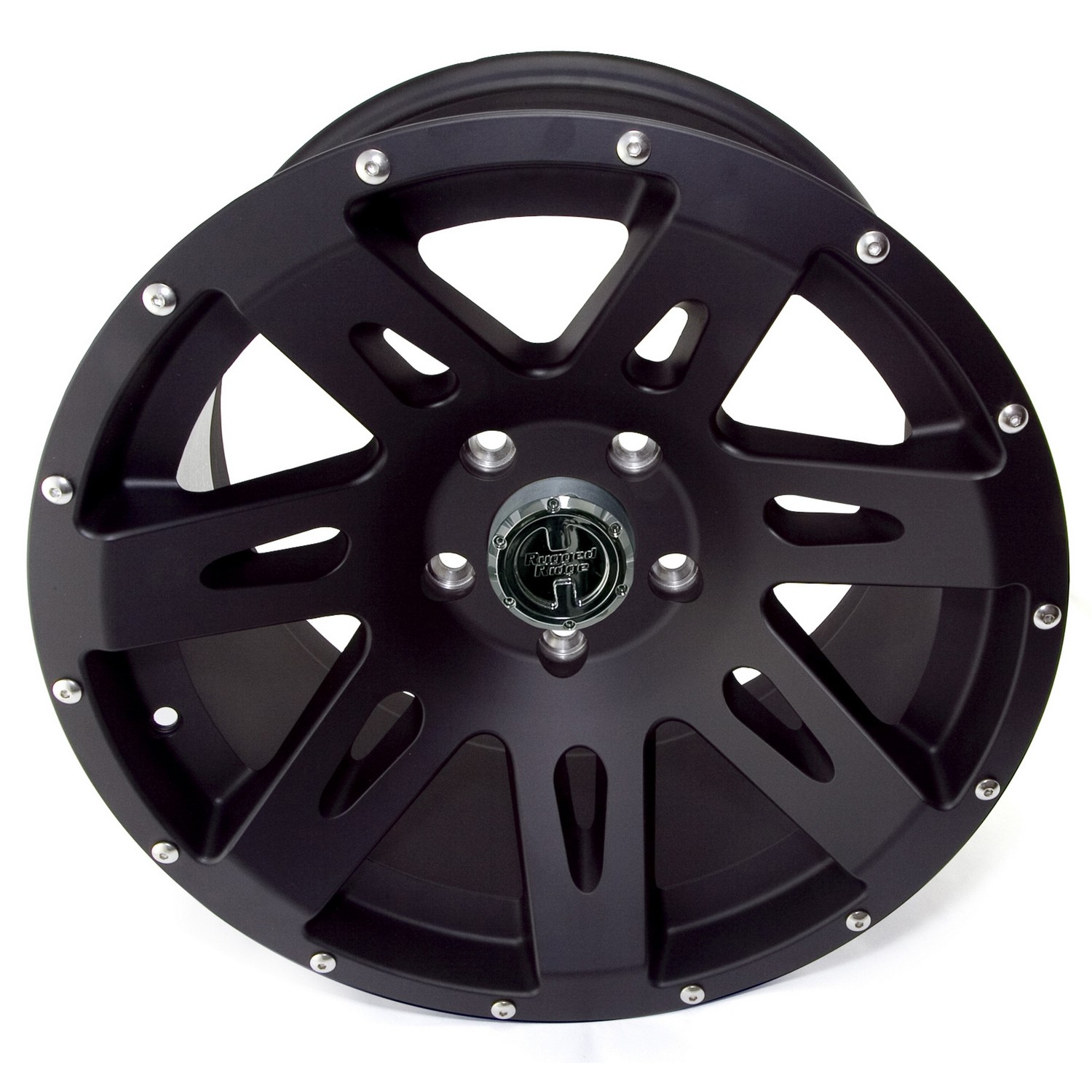 RUGGED RIDGE ラギッドリッチ アルミホイール 17X9 5H 127 -12 Brack Satin