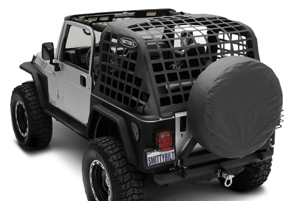 Smittybilt スミッティービルト C-RES カーゴネットシステム ブラックダイアモンド 07-13 JK 2DR