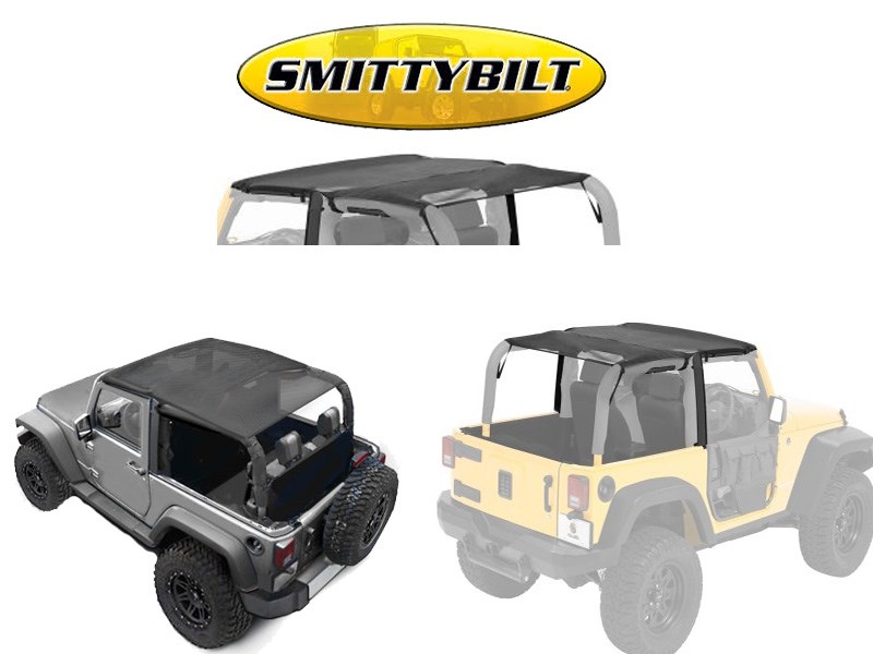 Smittybilt スミッティービルト メッシュエクステンドトップ 07-09 JK 2DR